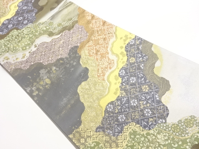 JAPANESE FUKURO OBI / WOVEN MICHINAGADORI